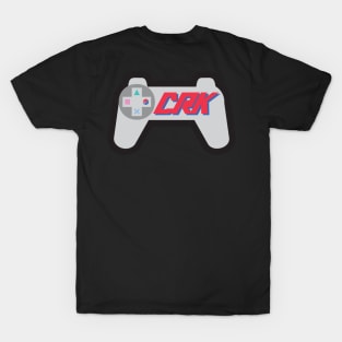 CRK Logo and Game Controller Alternate T-Shirt